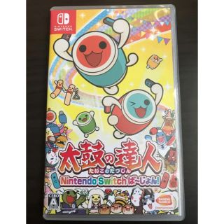 ニンテンドースイッチ(Nintendo Switch)の即購入可 太鼓の達人 switch 美品(家庭用ゲームソフト)