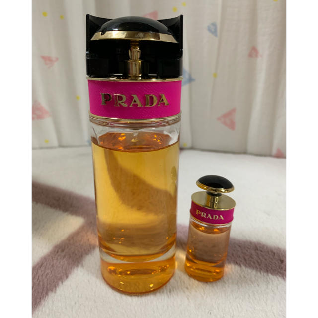 PRADA(プラダ)のPRADA キャンディ 〜80ml 7ml ポーチ〜 の3点セット コスメ/美容の香水(香水(女性用))の商品写真