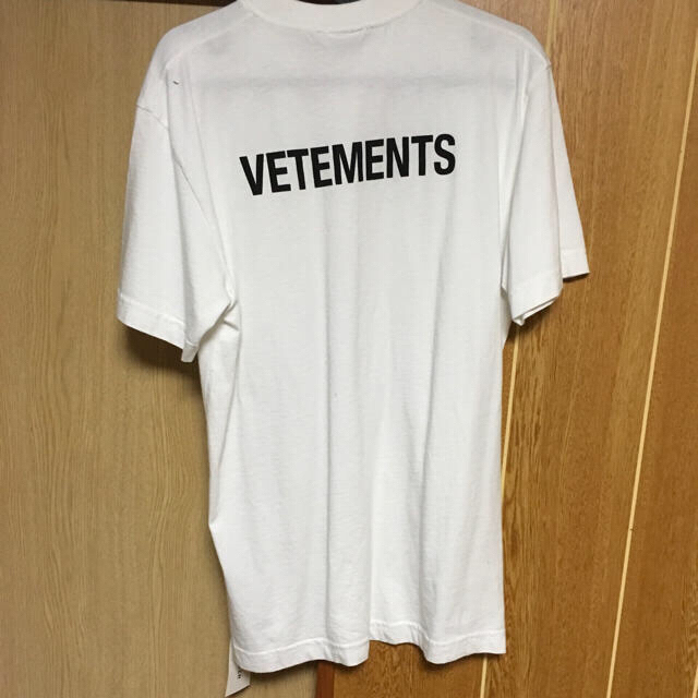 vetements staff Ｔシャツ ヴェトモンTシャツ/カットソー(半袖/袖なし)