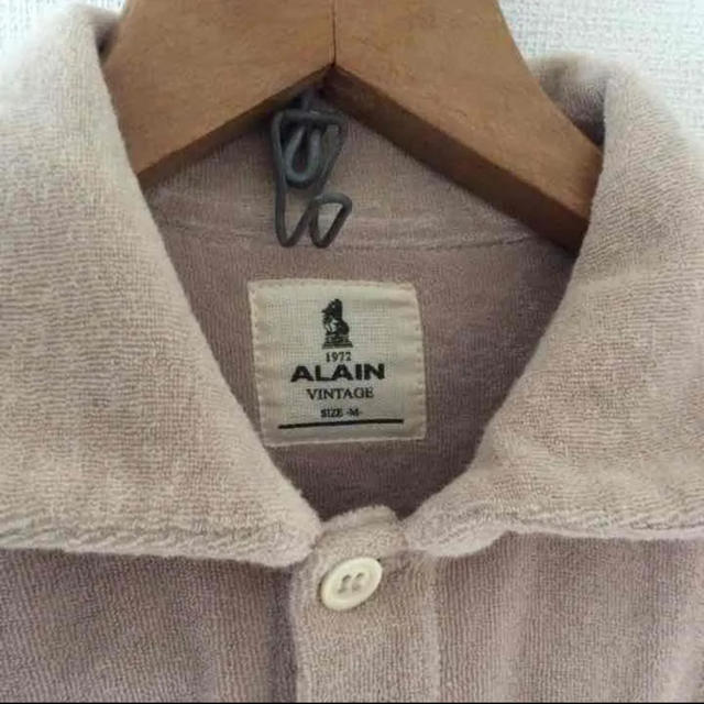 UNITED ARROWS(ユナイテッドアローズ)の未使用 ALAIN(アラン)タオル地 素材シャツM メンズのトップス(シャツ)の商品写真