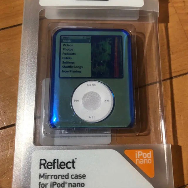 Apple(アップル)の① iPod nano 第3世代 ハードケース(難あり) スマホ/家電/カメラのオーディオ機器(ポータブルプレーヤー)の商品写真