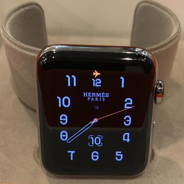 腕時計(デジタル)Apple Watch series3 HERMES セルラー 42mm