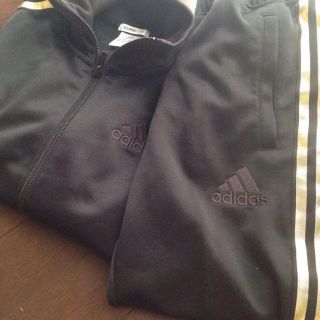 アディダス(adidas)のadidas♡ジャージセット♡金(ルームウェア)