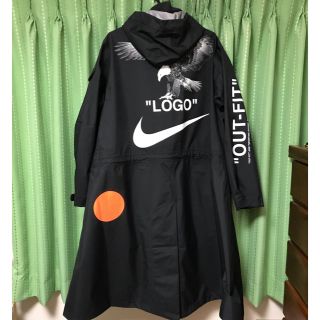 オフホワイト(OFF-WHITE)のoff-white NIKE football pack コート ジャケット(ナイロンジャケット)