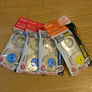 プラス(PLUS)のPLUS TAPE GLUE eco 交換テープ 2種4個(その他)