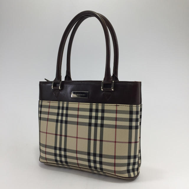 BURBERRY - 正規品 BURBERRY バーバリー チェック柄 ハンドバッグ BD11-14の通販 by YLW｜バーバリーならラクマ