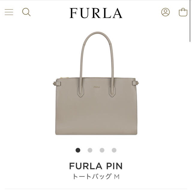 【美品】証明書付 FURLA トートバッグ