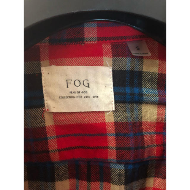 FEAR OF GOD(フィアオブゴッド)のFOG RED PLAID FLANNEL LONG SLEEVE  メンズのトップス(シャツ)の商品写真