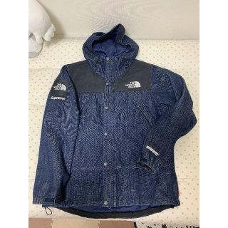 シュプリーム(Supreme)のSupreme North Face Denim Dot Shot Jacket(マウンテンパーカー)