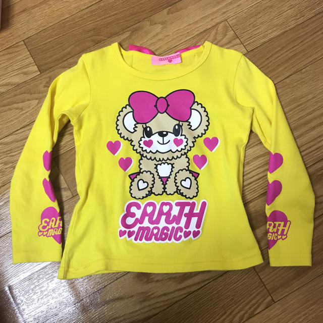 EARTHMAGIC(アースマジック)のロンT120 キッズ/ベビー/マタニティのキッズ服女の子用(90cm~)(Tシャツ/カットソー)の商品写真