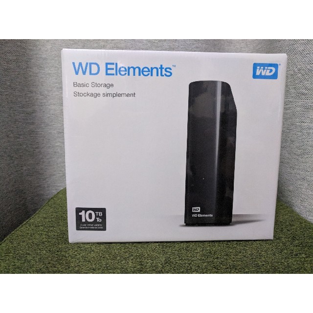 [未開封新品, 送料込み]  WD 外付けHDD 10TBPC周辺機器