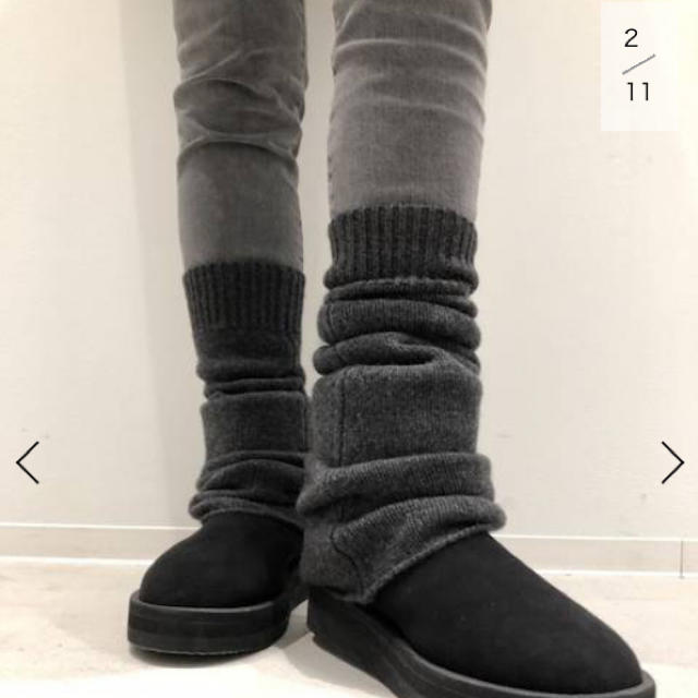 レディースL’Appartement　Cashmere Leg Warmer　グレー