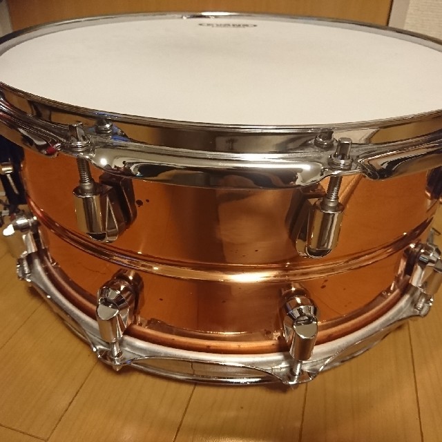 ヤマハ(ヤマハ)のYAMAHA SD6465 COPPER スネア 楽器のドラム(スネア)の商品写真