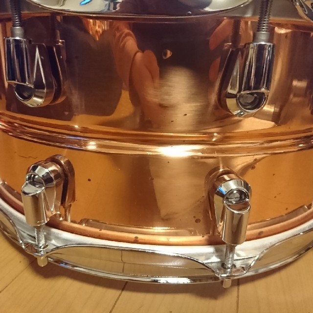 ヤマハ(ヤマハ)のYAMAHA SD6465 COPPER スネア 楽器のドラム(スネア)の商品写真