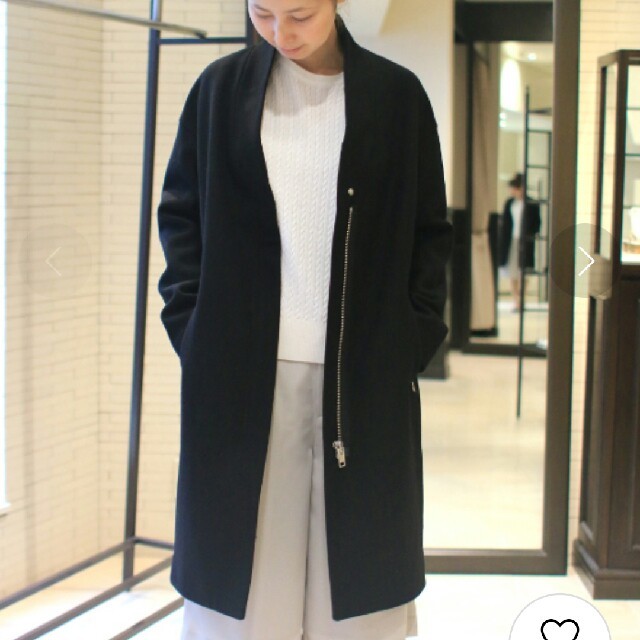 スピックアンドスパン ノーカラーコート - luizaannaresidencial.com.br
