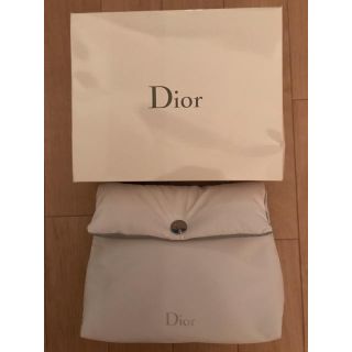 ディオール(Dior)の【新品】DIOR タオル ポーチ 非売品(タオル/バス用品)