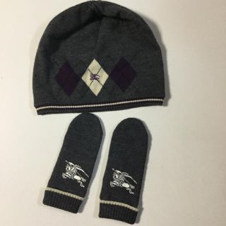 バーバリー(BURBERRY) ニットキャップ 子供 帽子の通販 5点