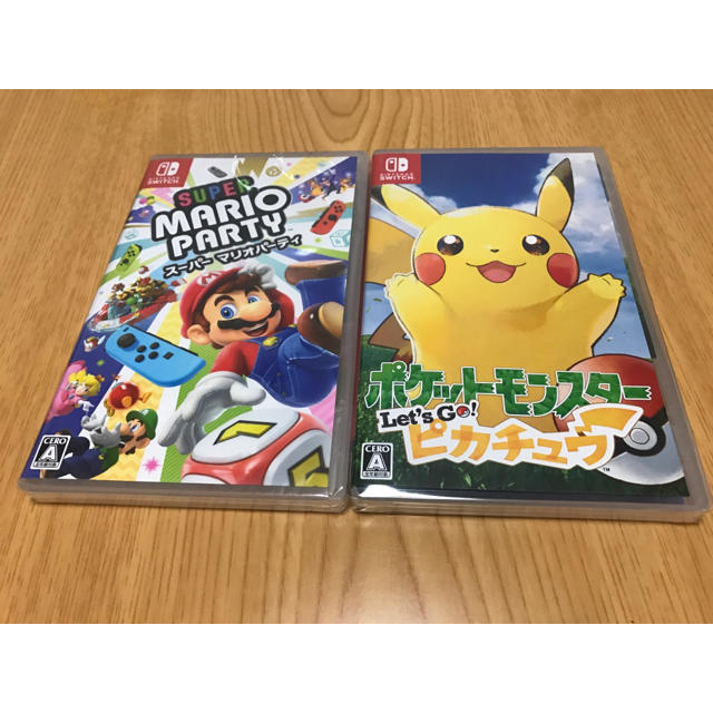 マリオパーティ レッツゴーピカチュウ 2本セット