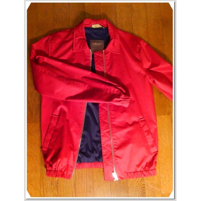 ZARA(ザラ)のブルゾン（ZARA BLOUSON-RED 001） メンズのジャケット/アウター(ブルゾン)の商品写真