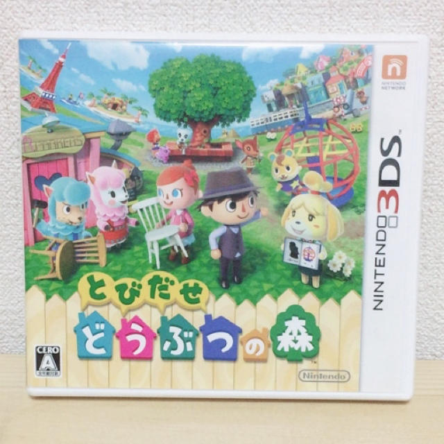 ニンテンドー3DS(ニンテンドー3DS)のとびだせ どうぶつの森 エンタメ/ホビーのゲームソフト/ゲーム機本体(家庭用ゲームソフト)の商品写真