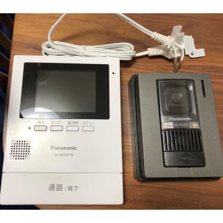 パナソニック(Panasonic)のパナソニックテレビドアホンvl-sv21k(防犯カメラ)