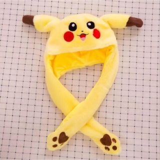 ポケモン(ポケモン)のティック トックで人気❗️耳が動く帽子 ポケモン ピカチュウ(帽子)