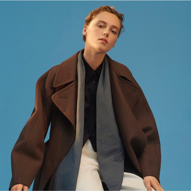 LEMAIRE - 【XL】UNIQLO U ダブルフェイスラップコート ユニクロ LEMAIRE - 【XL】UNIQLO U ダブルフェイスラップコート ユニクロ
