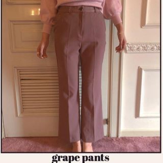 スナイデル(SNIDEL)の grape pants  catty kitten(クロップドパンツ)