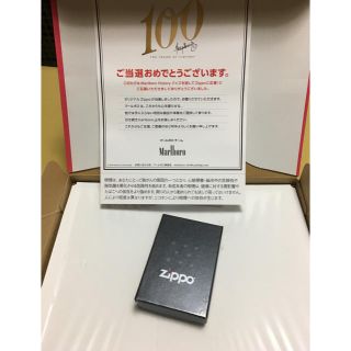 ジッポー(ZIPPO)のマルボロ キャンペーン 100周年 記念 Zippo(タバコグッズ)