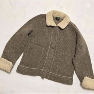 ニット コート ジャケット(テーラードジャケット)