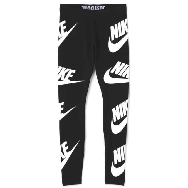 NIKE(ナイキ)の【M】 NIKE ［ナイキ］ 総柄レギンス【SALE】一点のみ レディースのレッグウェア(レギンス/スパッツ)の商品写真