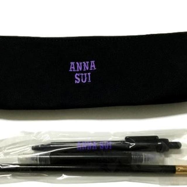 ANNA SUI(アナスイ)のアナスイ ペンケース+ペンセット 未使用非売品 レディースのファッション小物(ポーチ)の商品写真