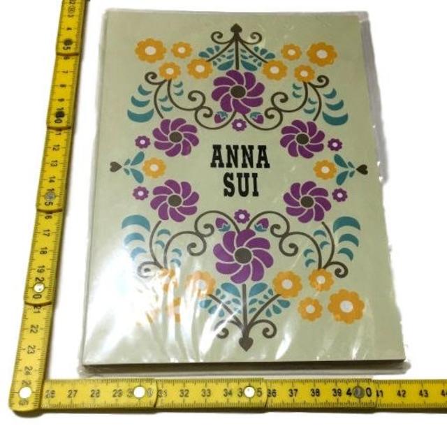 ANNA SUI(アナスイ)のアナスイノート 未使用非売品 インテリア/住まい/日用品の文房具(ノート/メモ帳/ふせん)の商品写真