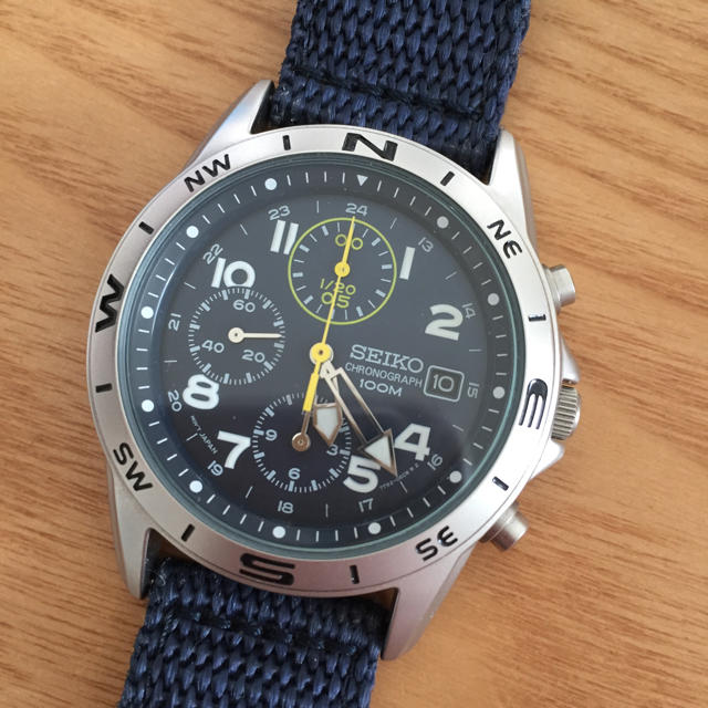 SEIKO(セイコー)の【Hi-five様専用】SEIKO クロノグラフ  7T92-0DX0 メンズの時計(腕時計(アナログ))の商品写真
