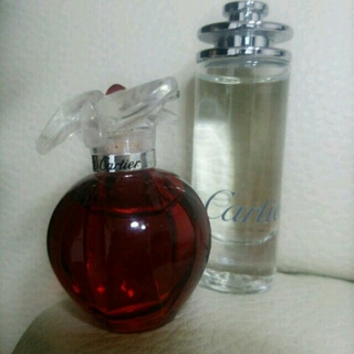 カルティエ(Cartier)の未使用品！カルティエのミニ香水(香水(女性用))