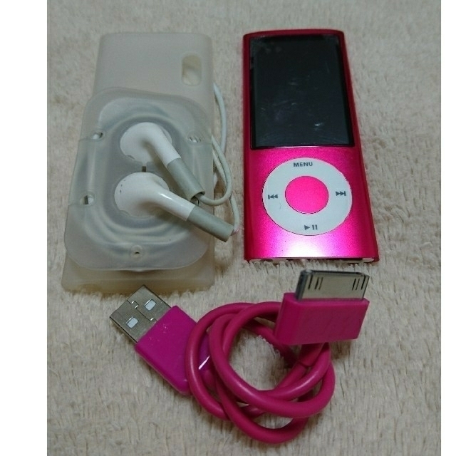 Apple(アップル)の曲一部アップ✨💴⤵️再値下げ✨ipod nano 第5世代 8GB スマホ/家電/カメラのオーディオ機器(ポータブルプレーヤー)の商品写真