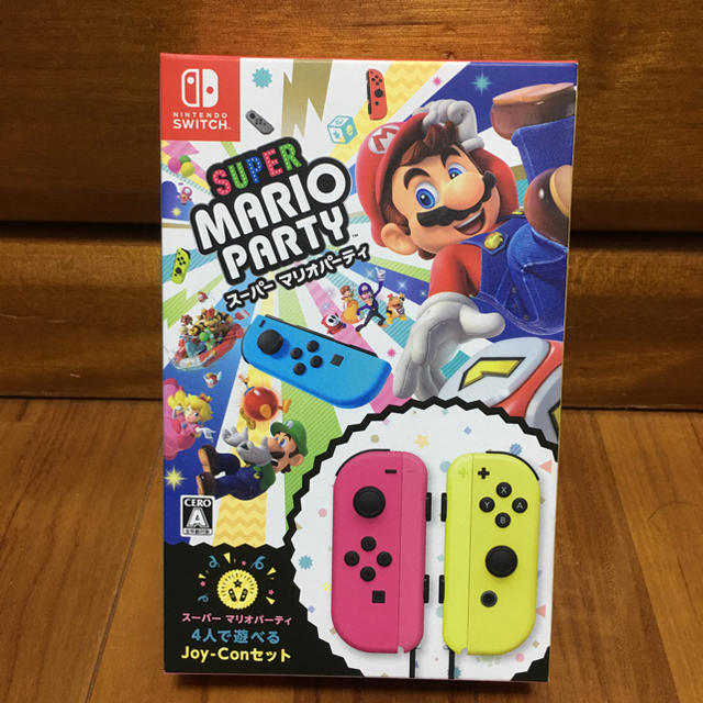 Nintendo Switch(ニンテンドースイッチ)のマリオパーティ ジョイコンセット エンタメ/ホビーのエンタメ その他(その他)の商品写真