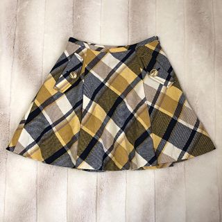 バーバリーブルーレーベル(BURBERRY BLUE LABEL)の《 断捨離中 》【 BURBERRY 】サイズ36 チェックスカート(ミニスカート)