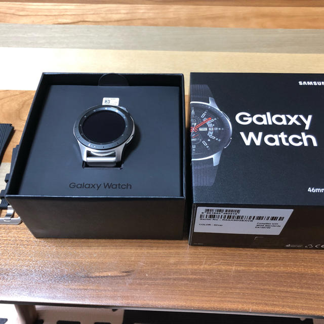 SAMSUNG(サムスン)のgalaxy watch 46mm 付属品全てあり メンズの時計(腕時計(デジタル))の商品写真