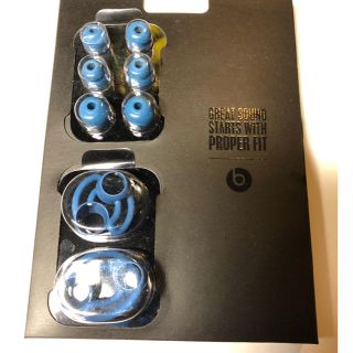 ビーツバイドクタードレ(Beats by Dr Dre)のBeats X イヤーパッド ほぼ未使用(ヘッドフォン/イヤフォン)