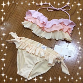 スナイデル(SNIDEL)の人気完売♡snidelフリルビキニ水着♡(水着)