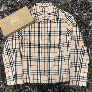 バーバリー(BURBERRY)のBurberry チェックブルゾン(ブルゾン)