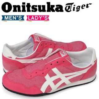 オニツカタイガー(Onitsuka Tiger)のオニツカタイガー セラーノ スリッポン レディース ピンク(スニーカー)