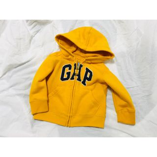 ギャップ(GAP)のGAP ジップパーカー（裏起毛） / 80㎝(トレーナー)