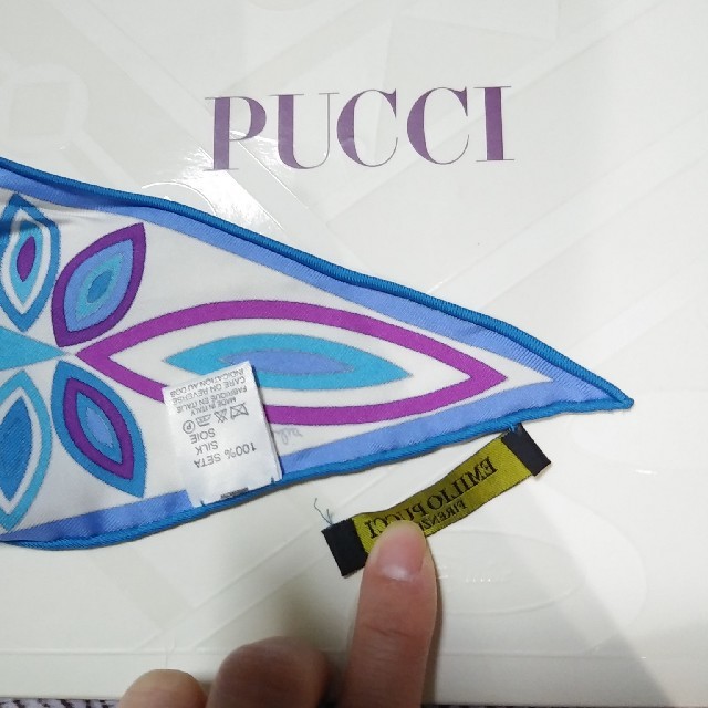 【未使用】EMILIO PUCCI スカーフ 2