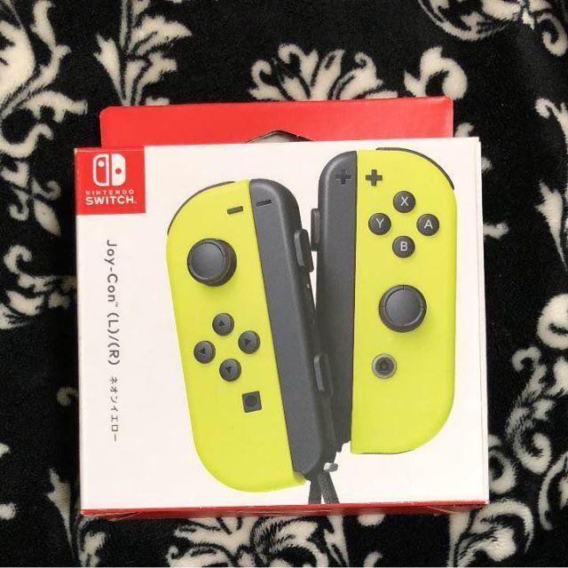 新品未開封ニンテンドースイッチ Joy-Con (L)/(R) ネオンイエロー エンタメ/ホビーのゲームソフト/ゲーム機本体(家庭用ゲーム機本体)の商品写真