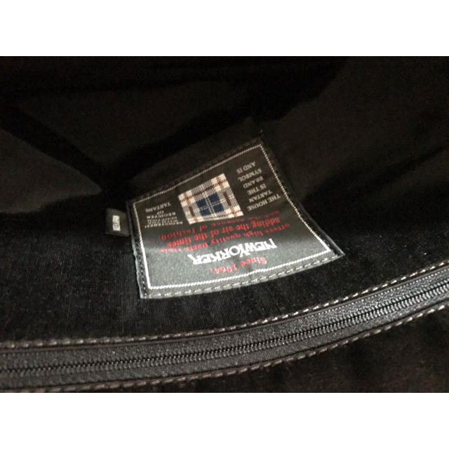 NEWYORKER(ニューヨーカー)の新品 NEWYORKER 黒ビジネスバッグ メンズのバッグ(ビジネスバッグ)の商品写真