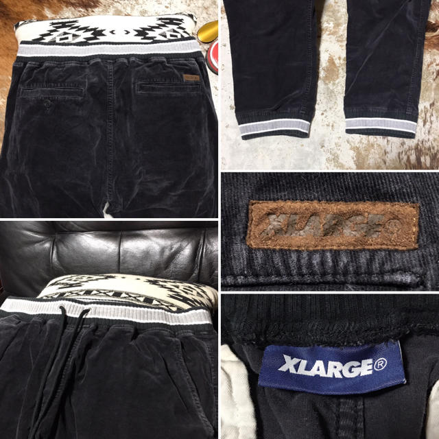 XLARGE(エクストララージ)の美品《★ X-LARGE ★》コーデュロイ イージージョガーパンツ  メンズのパンツ(その他)の商品写真