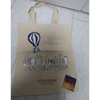 ロクシタン(L'OCCITANE)のロクシタン 非売品エコバッグ おまけでサンプルつき(ノベルティグッズ)