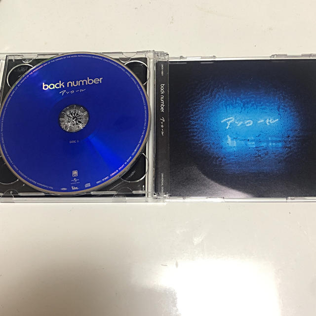 BACK NUMBER(バックナンバー)のbacknumber CD エンタメ/ホビーのCD(ポップス/ロック(邦楽))の商品写真